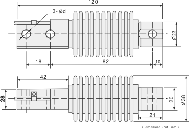 Bellow Type Load Cell - Dimensions