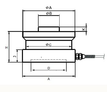 Low Profile Compression Load Cell